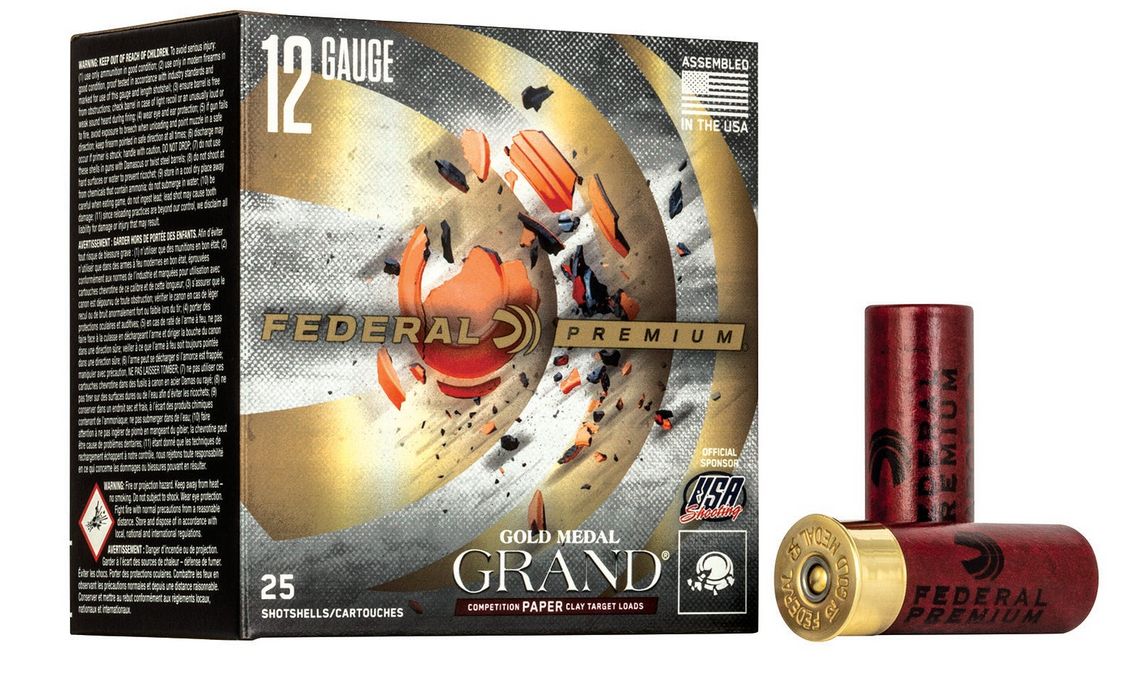 Federal Premium Premium Gold Medal Grand Paper 12 Gauge