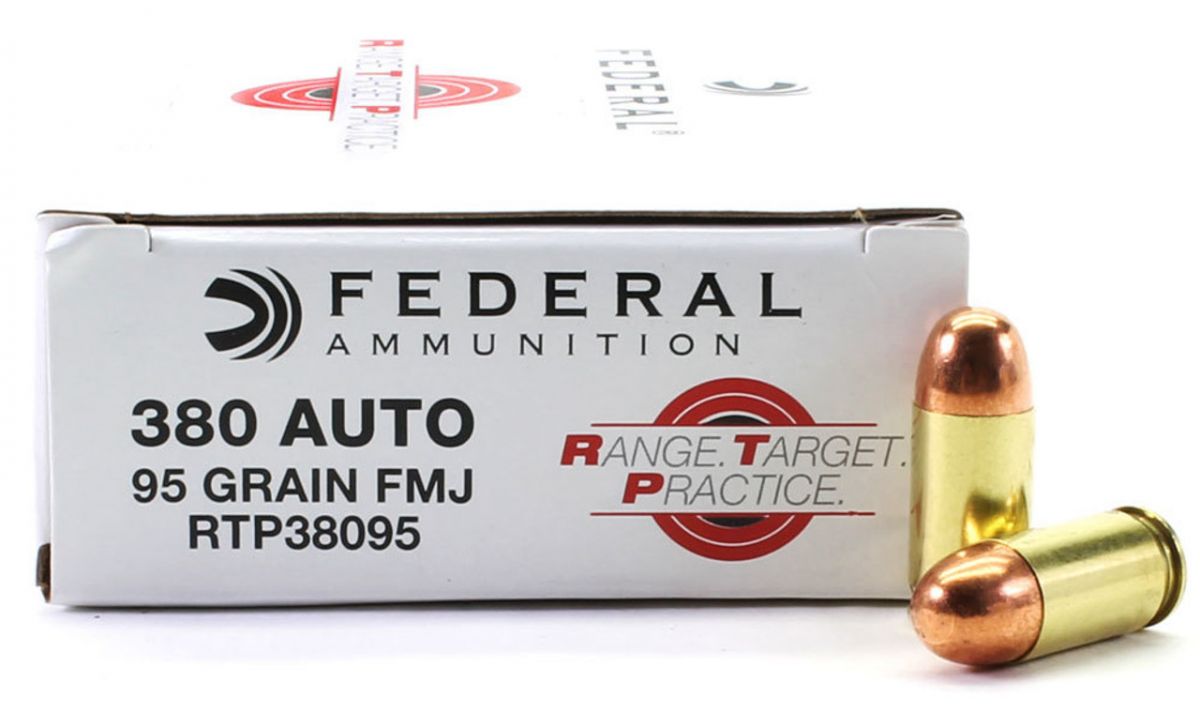 Federal Premium Range and Target .380 ACP
