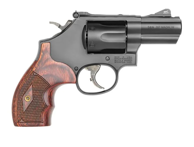 Smith & Wesson Performance Center Model 19 Carry Comp PowerPort .357 Mag and .38 Special +P Blue/Black Revolver