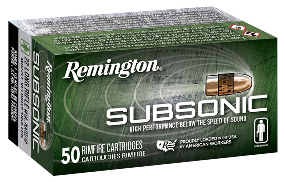 Remington AAC Silencer Subsonic .22 LR