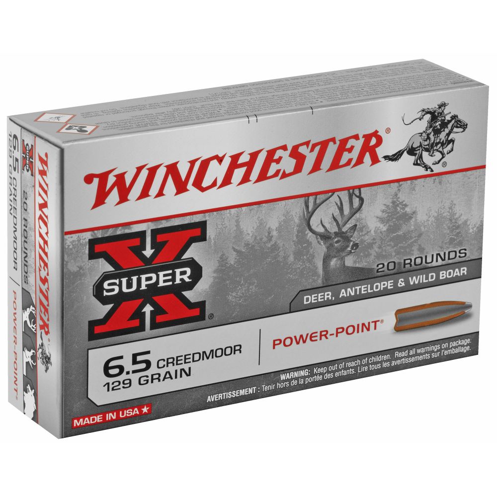 Winchester Super-X 129 Grain Power-Point 6.5 Creedmoor