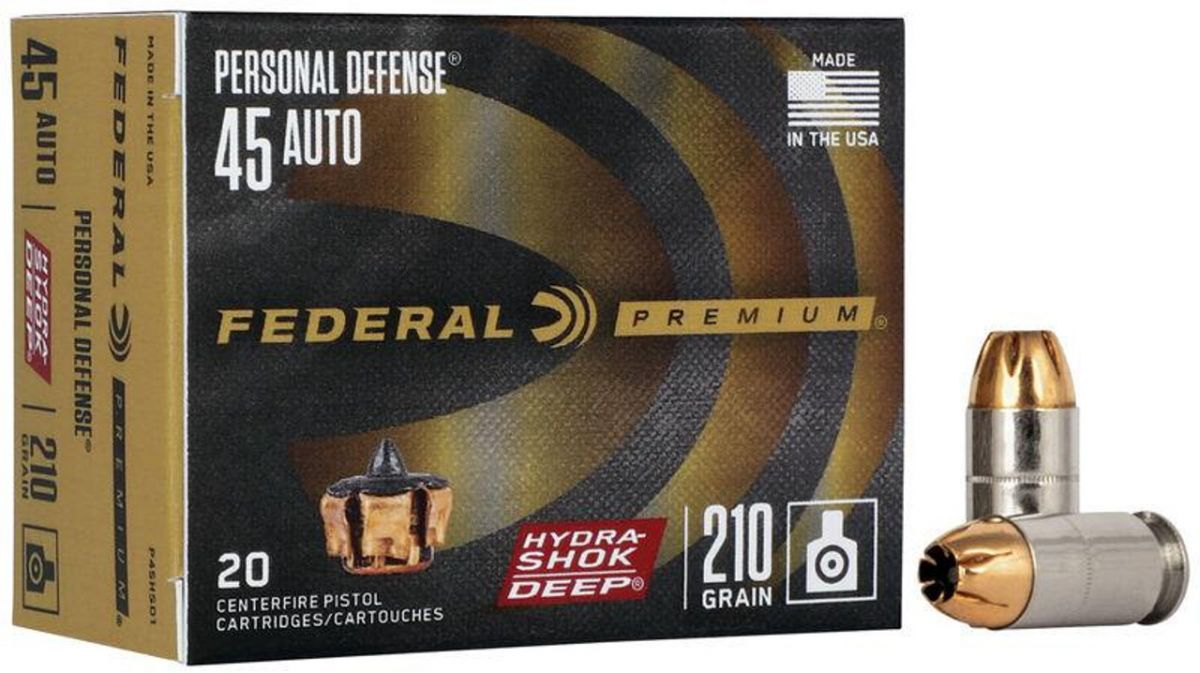 Federal Premium Hydra-Shok Deep .45 ACP
