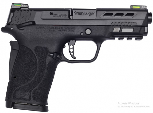 Smith & Wesson M&P 9 Shield EZ M2.0 Performance Center 9mm Black Armornite Pistol