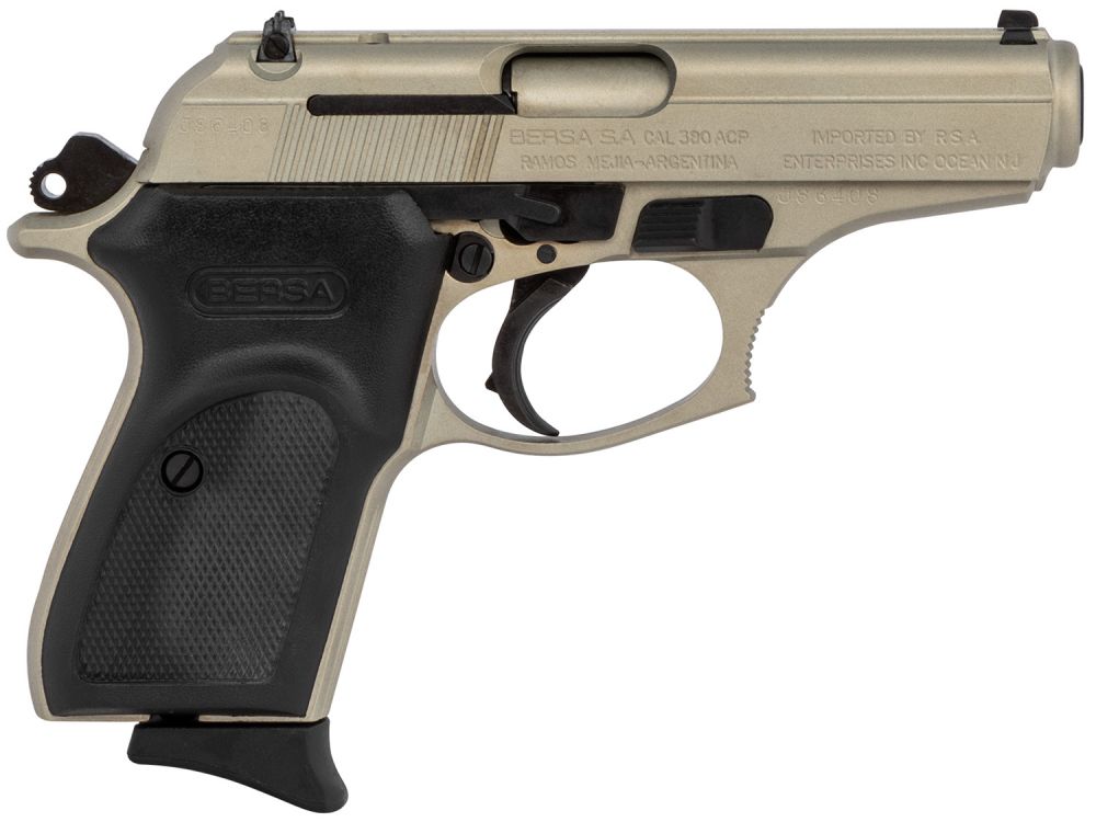 Bersa Thunder 380 Micro-Compact .380 ACP Satin Nickel Pistol
