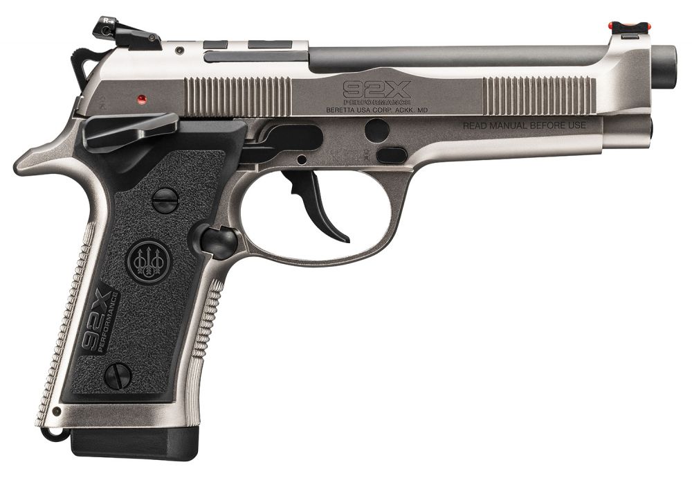 Beretta 92X Performance Defensive 9mm Nistan Alloy Finish Pistol
