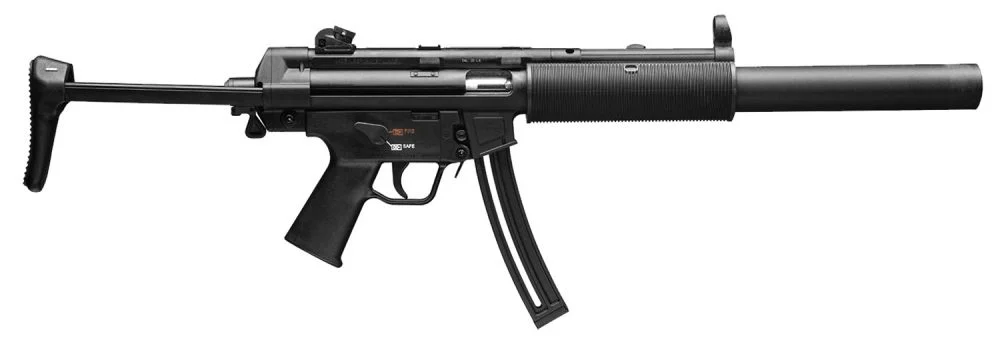 Heckler & Koch MP5 Retractable Stock .22 LR Blue/Black Rifle