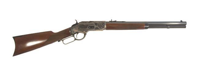 Cimarron 1873 Saddle Rifle .45 Colt Color Case Hardened Rifle