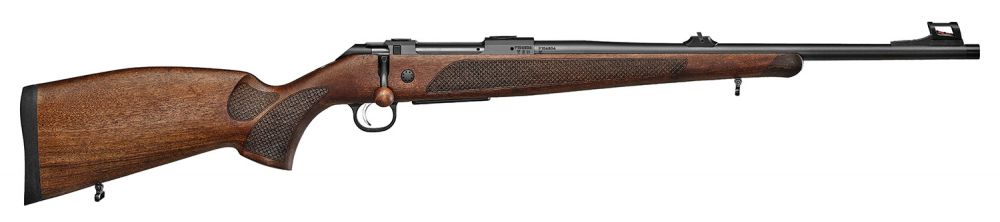 CZ 600 Lux Bavarian-Style Stock .300 Win Mag Black Steel Rifle