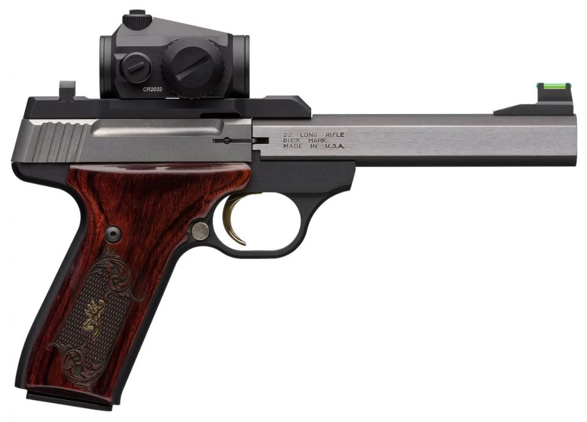 Browning Buck Mark Hunter Vortex Crossfire Red Dot .22 LR Black/Stainless Pistol