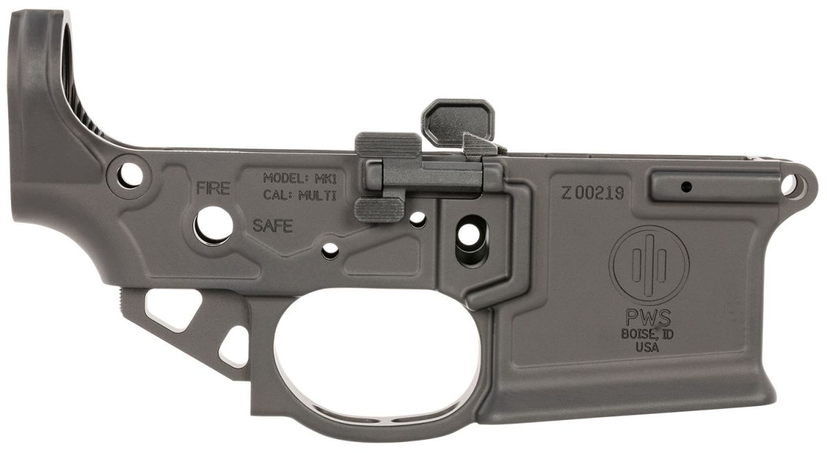 Primary Weapons Systems MK1 Mod 2-M .223 Remington Black Anodized AR-15 Stripped Lower