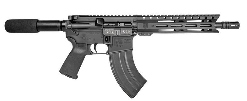 Diamondback Firearms DB15PC Compact 7.62x39mm Black Anodized Hardcoat Pistol