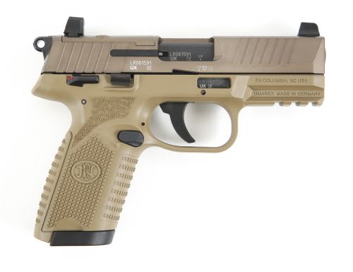 FN 502 MRD Optic Ready .22 LR FDE/Tan Pistol
