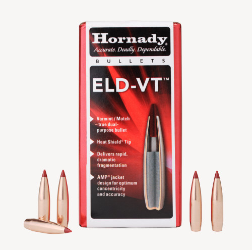 Hornady ELD-VT Rifle Bullets .22
