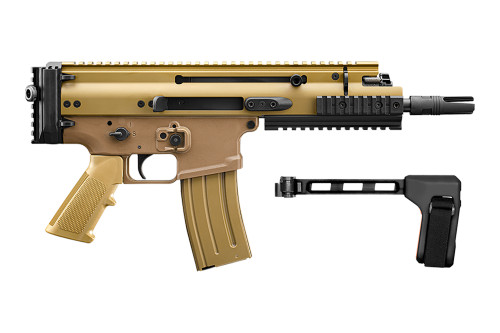 FN SCAR 15P Brace Configuration .300 Blackout Flat Dark Earth Pistol
