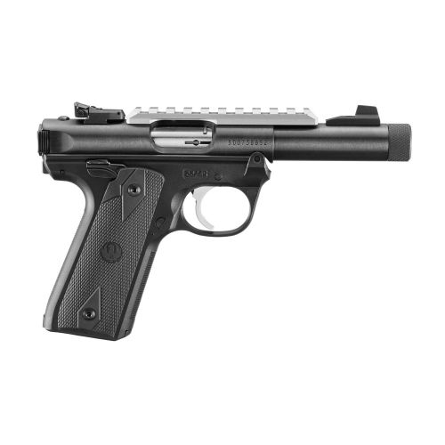 Ruger Mark IV 22/45 Threaded Barrel .22 LR Black Pistol
