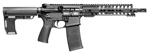 Patriot Ordnance Factory P15 Constable 10.5-inch MFT Blade Stabilizer .300 Blackout Black Anodized Pistol