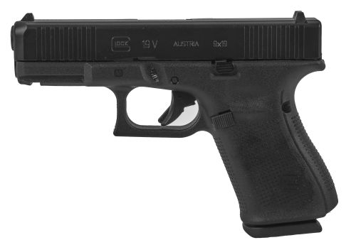 Glock 19 V 9mm Black nDLC Pistol