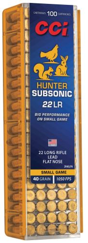 CCI Hunter Subsonic .22 LR