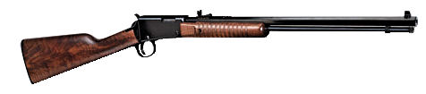 Henry Pump Rifle Octagon .22 WMR Blue Rifle