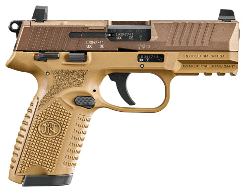 FN 502 MRD Optic Ready .22 LR Flat Dark Earth Pistol