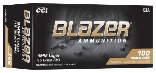 CCI Blazer Brass 9mm