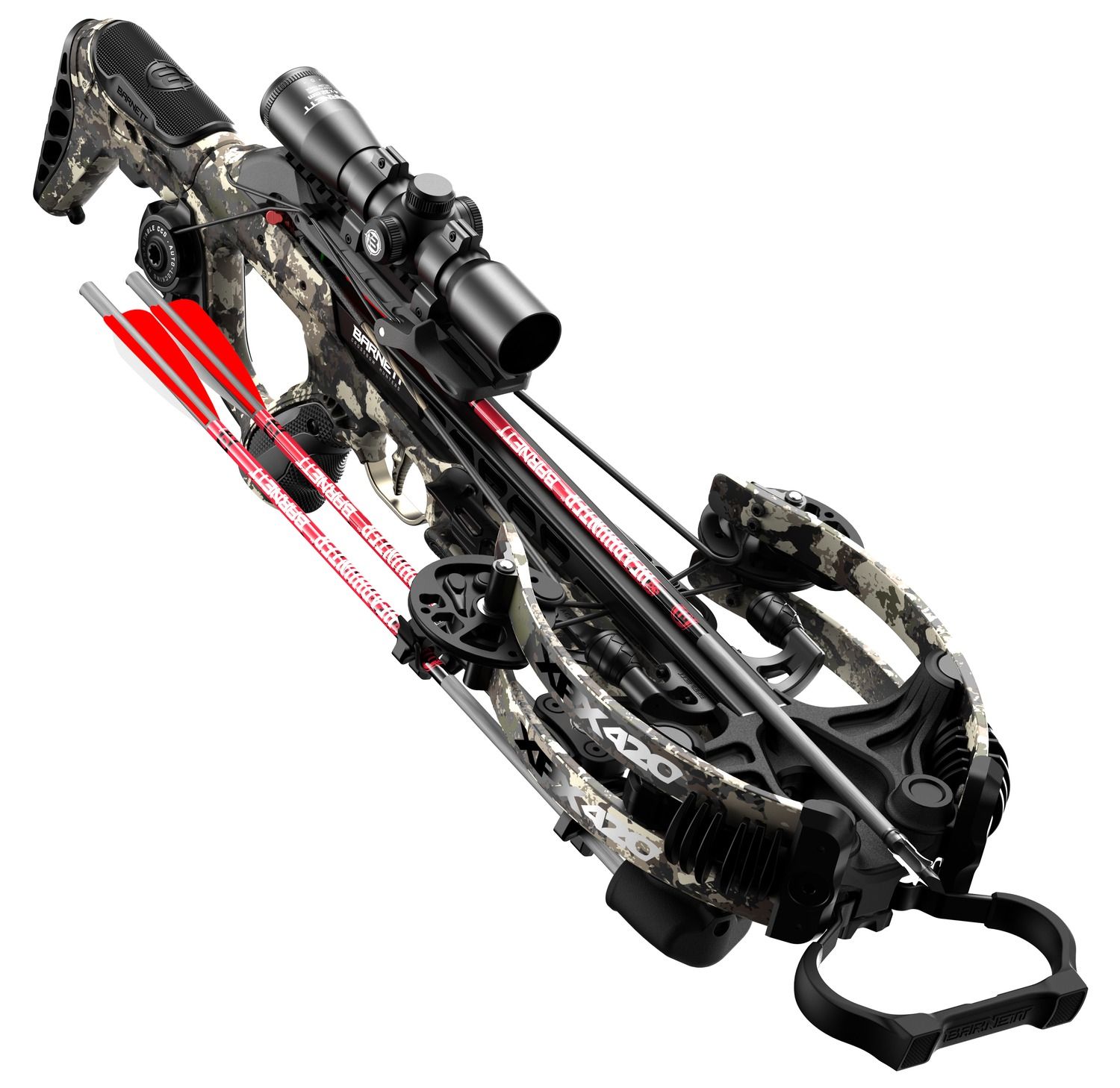 BARNETT XPX 420 W/CCD 4X36 ILL RET Scope