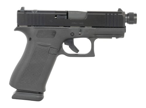 Glock 43X MOS Threaded Barrel 9mm Black Pistol