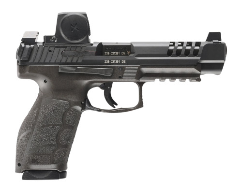 Heckler & Koch VP9A1 L Long Slide 9mm Black Pistol w/ Vortex Defender ST Enclosed Emitter