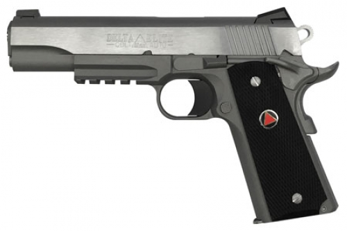 Colt Delta Elite Rail Gun 10mm Stainless Steel Pistol