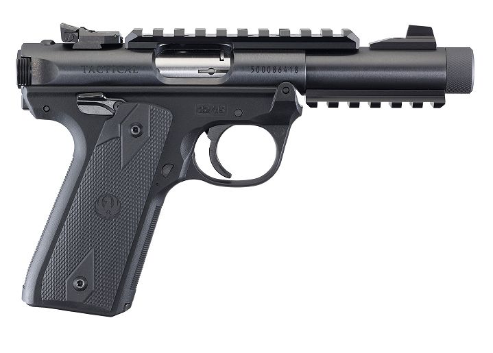 Ruger Mark IV 22/45 Tactical .22 LR Blue/Black Pistol