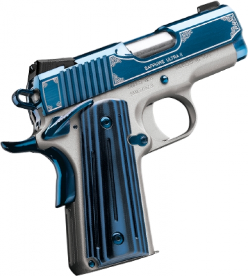 Kimber Sapphire Ultra II Compact 1911 9mm Stainless/Silver Pistol