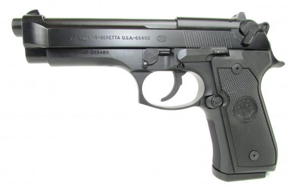 Beretta M9 Commercial Full Size 9mm Blue/Black Pistol