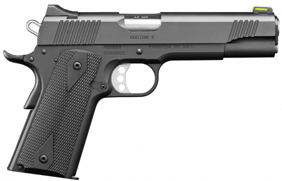 Kimber Custom II GFO .45 ACP Black Pistol