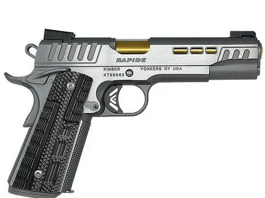 Kimber Rapide Dawn 1911 9mm KimPro Silver Pistol