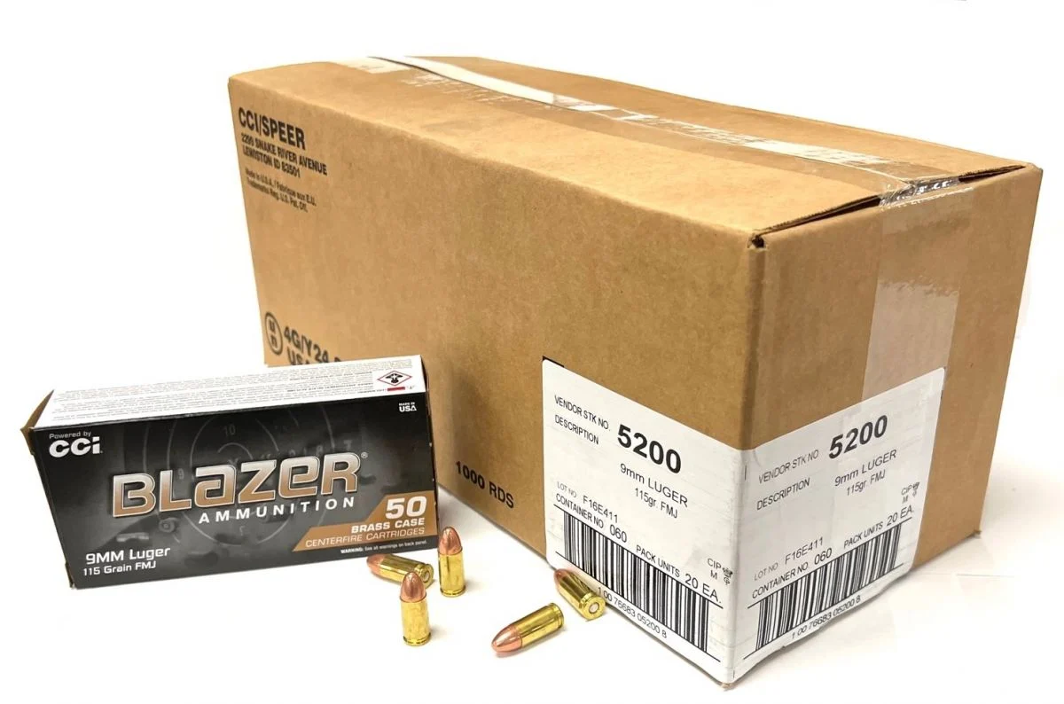 CCI Blazer Brass 9mm