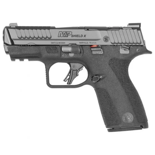 Smith & Wesson M&P Shield X Optic Ready Thumb Safety 9mm Stainless Silver Pistol