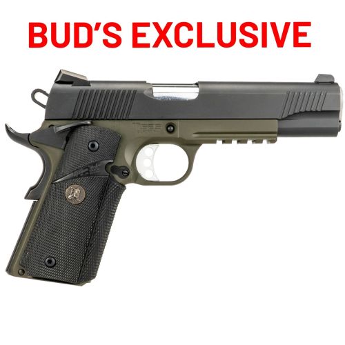 Tisas 1911 Duty MCO Full Size .45 ACP Black and OD Green Pistol