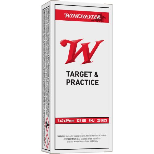Winchester USA Centerfire Rifle Ammunition 7.62x39mm