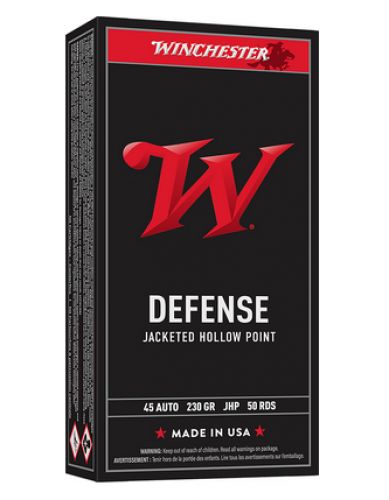 Winchester USA Jacketed Hollow Point .45 ACP