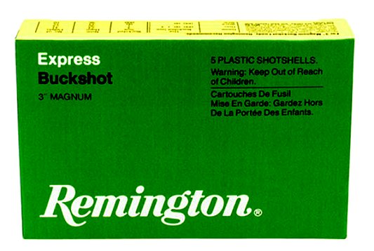 Remington Express 10 Pellet 000 Buckshot 3in 5 Round Box 12 Gauge