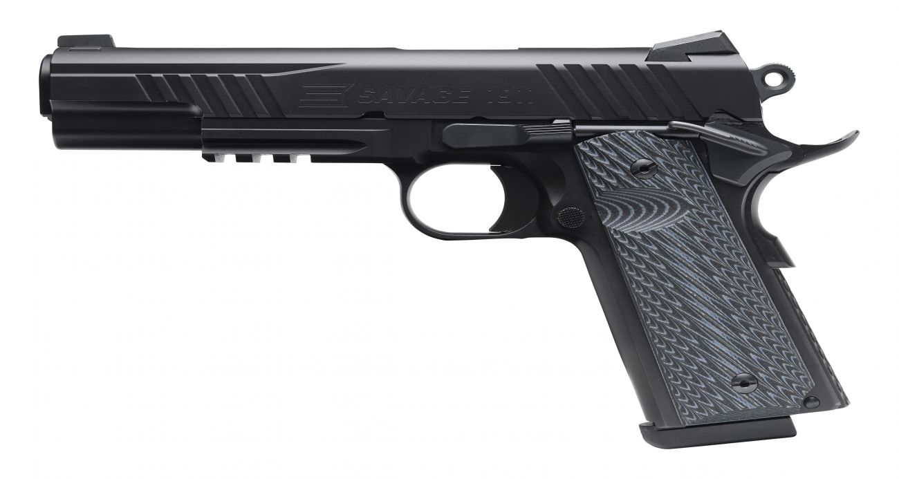 Savage Arms Government 1911 with Rail .45 ACP Blue/Black Pistol