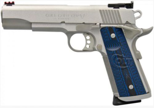 Colt Gold Cup Trophy Competition .38 Super Stainless Pistol