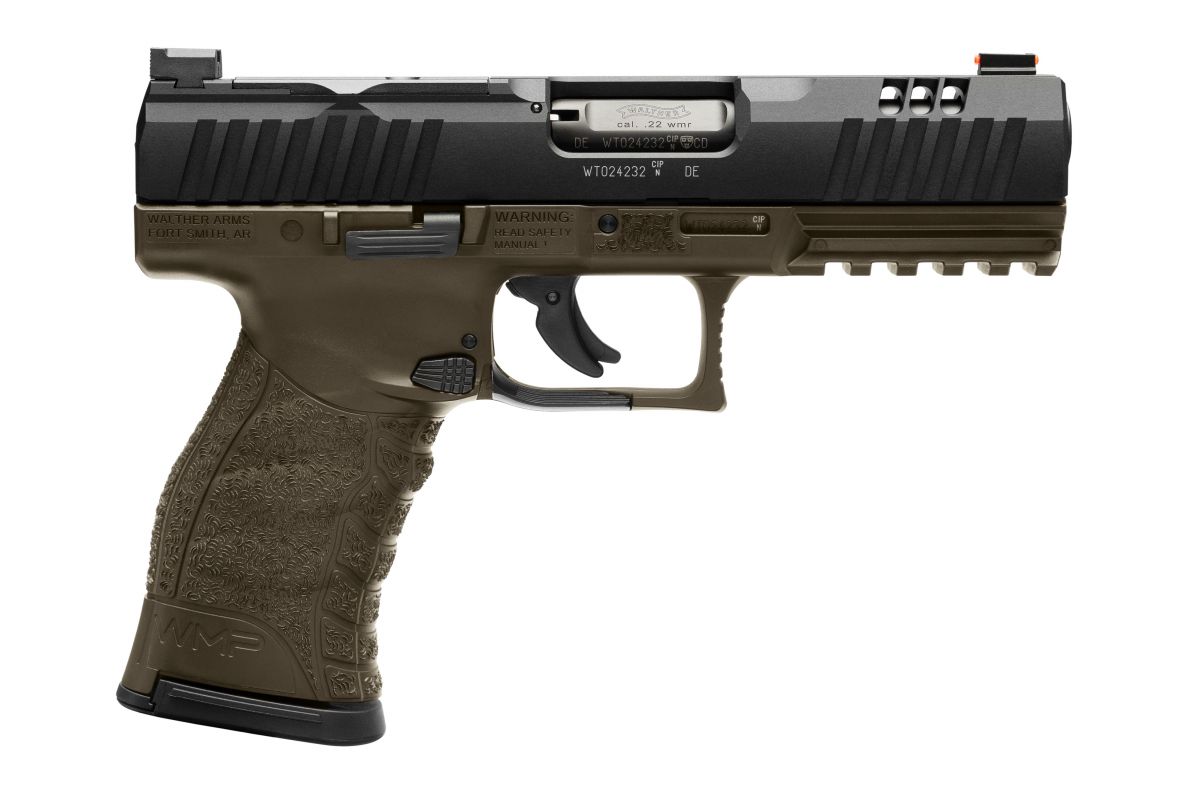 Walther WMP .22 WMR Military Green Pistol