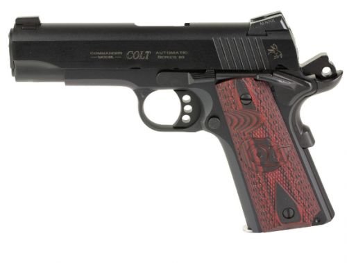 Colt Combat Commander 1911 .38 Super Blued Pistol