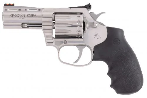 Colt King Cobra 3-Inch .22 LR Semi-Polish Stainless Revolver