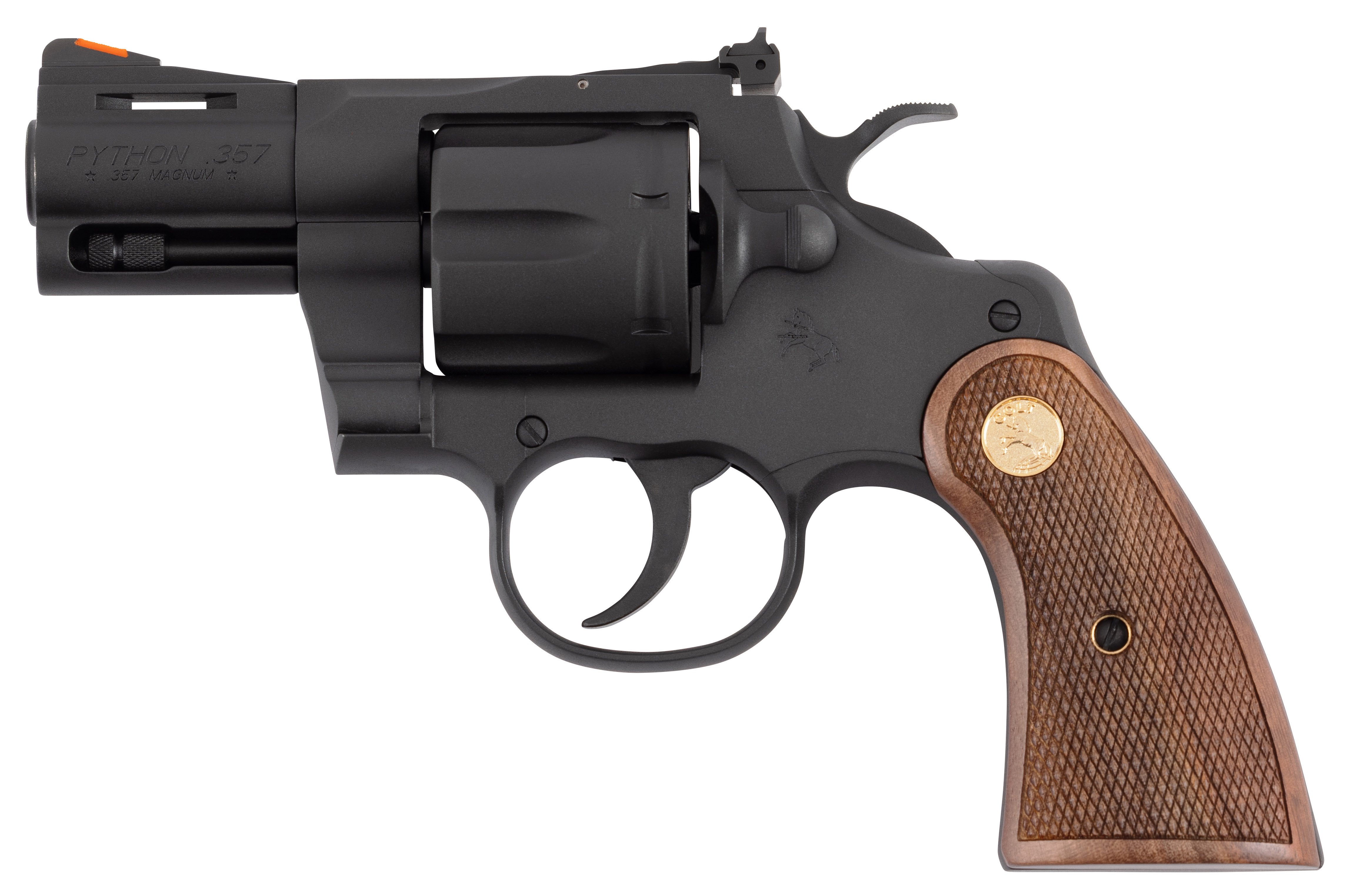 Colt Python 2.5-Inch Shooter's Model .357 Mag/.38 Special Matte Black Revolver