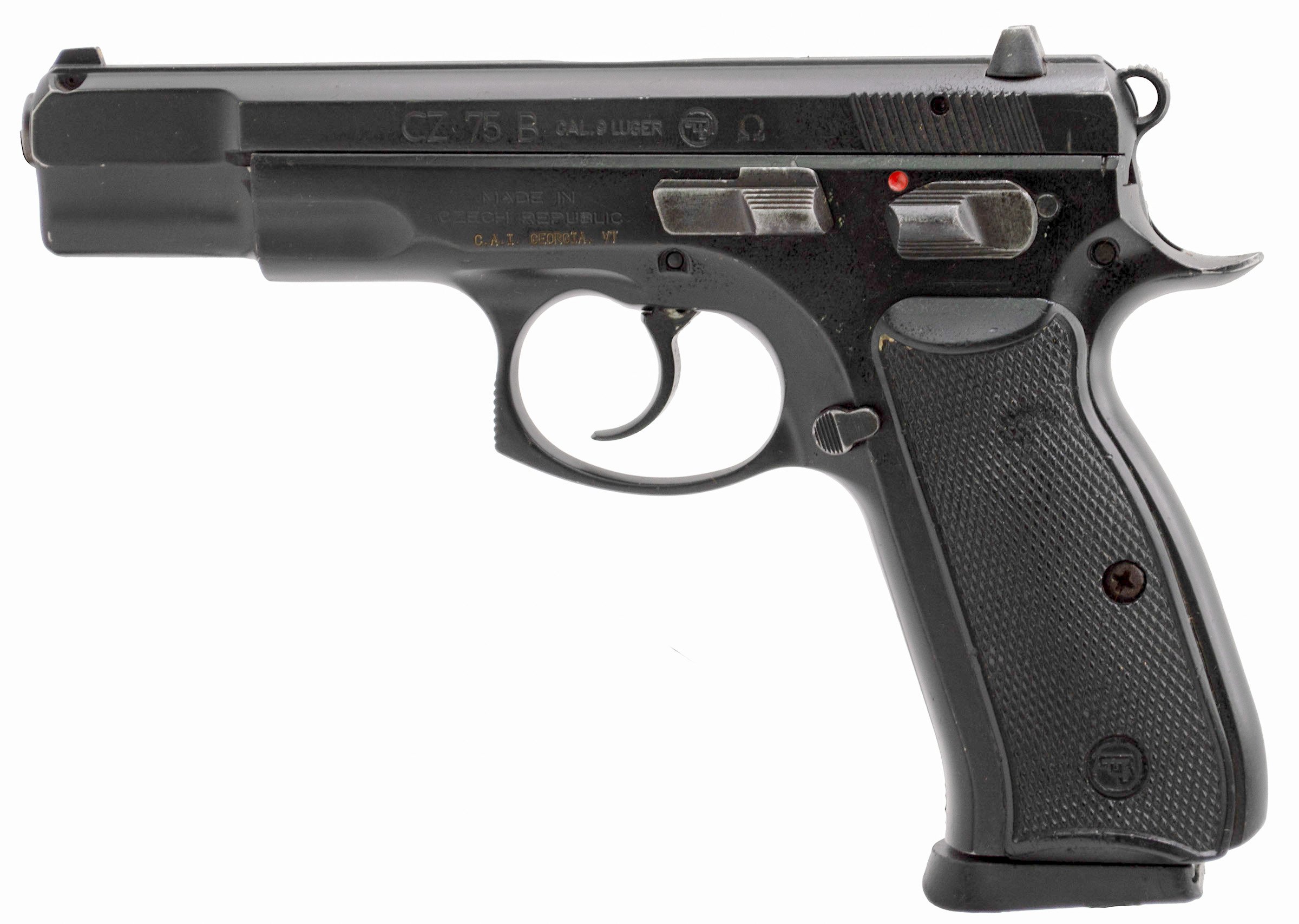 CZ 75B Full-Size 9mm Black Pistol