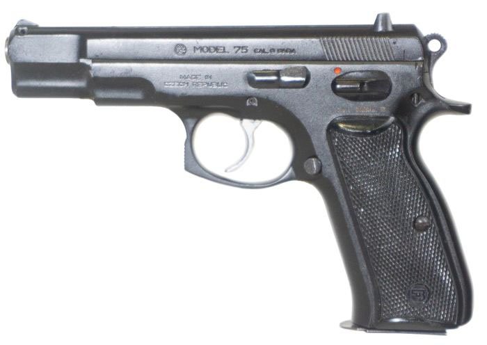 Century Arms CZ 75 Full Size 9mm Black Pistol