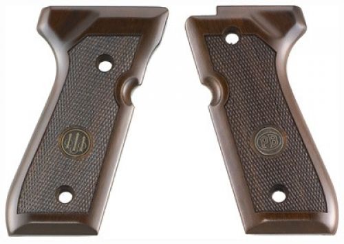 Beretta 92/96 Walnut Grips With Medallion