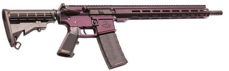 Great Lakes Firearms GLFA AR15 Galaxy Modern Sporting Rifle .223 Wylde Blaze Red Cerakote Rifle